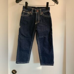 Chip & Pepper Vintage Blue and White Stitching NWOT Back-flap Pocket Jeans